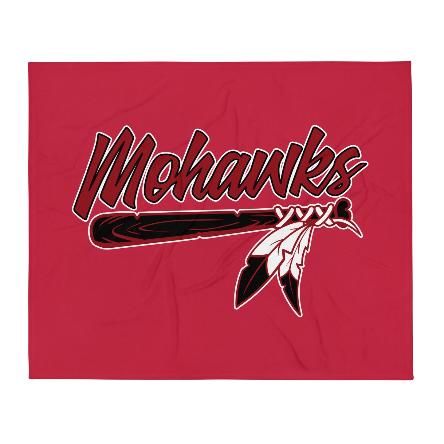 Throw Blanket | Mohawks | Script Logo