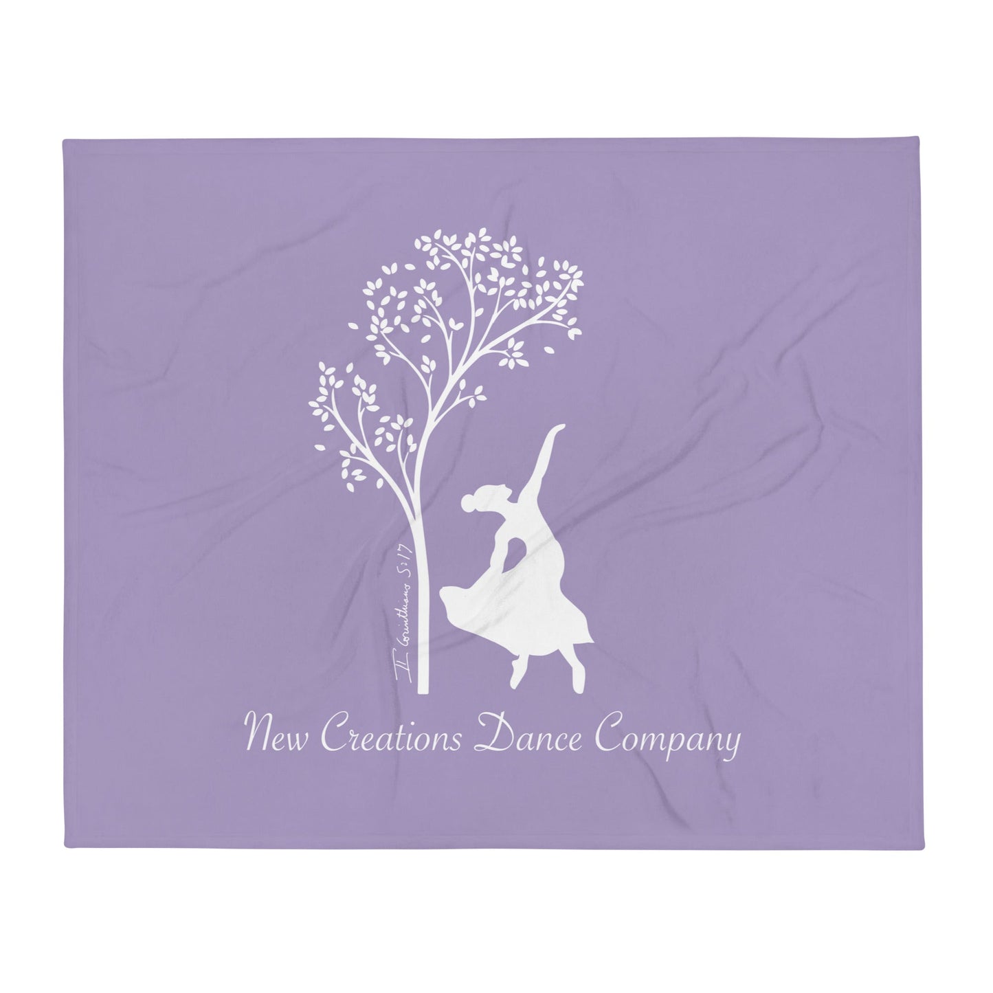 Throw Blanket | New Creations Dance Company | Alt Logo