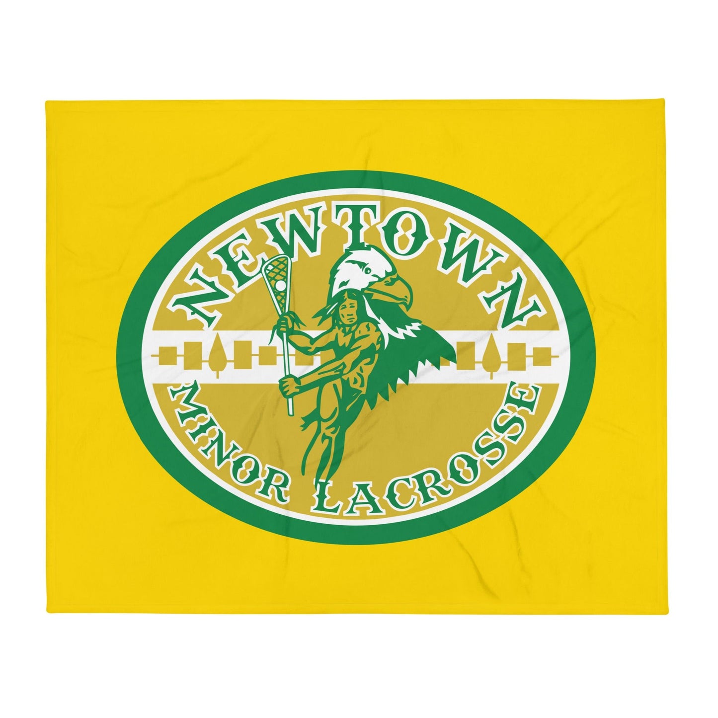 Throw Blanket | Newtown Minor Lacrosse | Emblem Logo