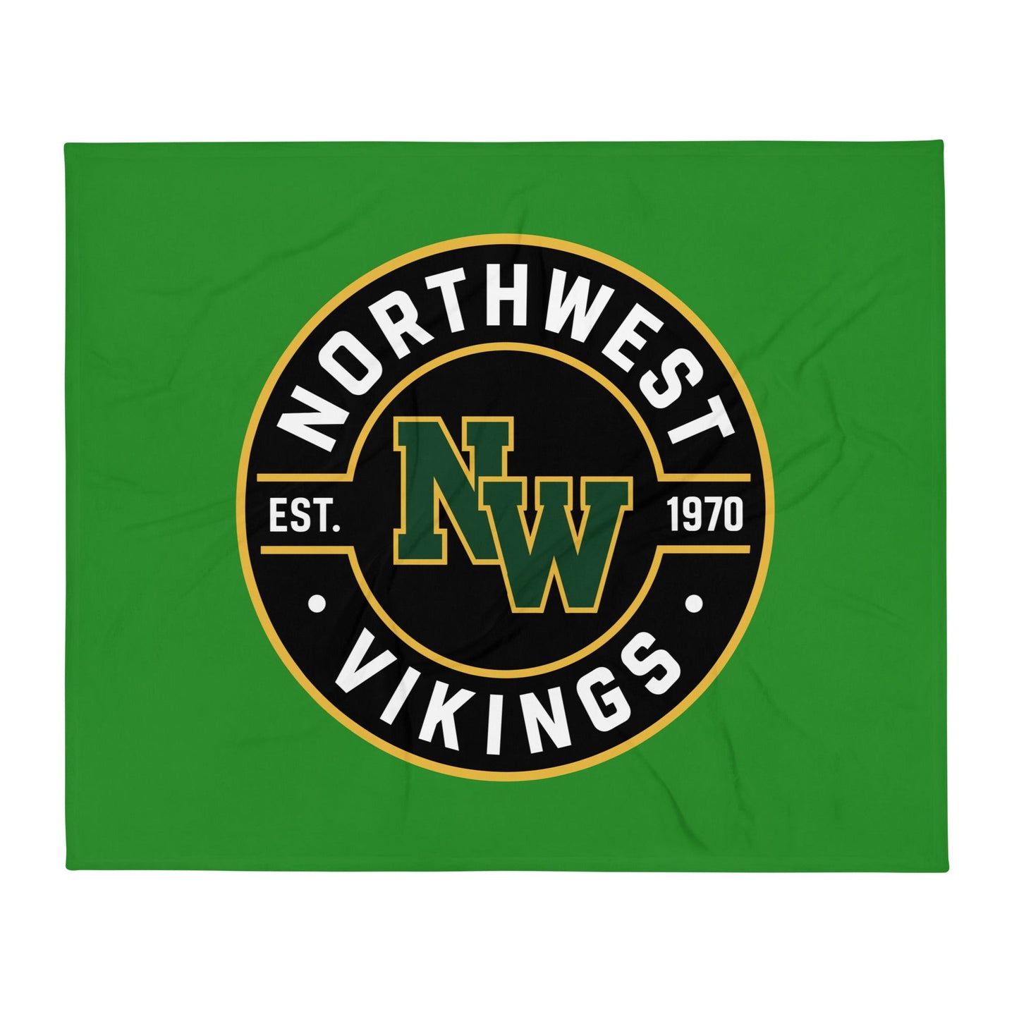 Throw Blanket | Northwest High School | Badge Logo