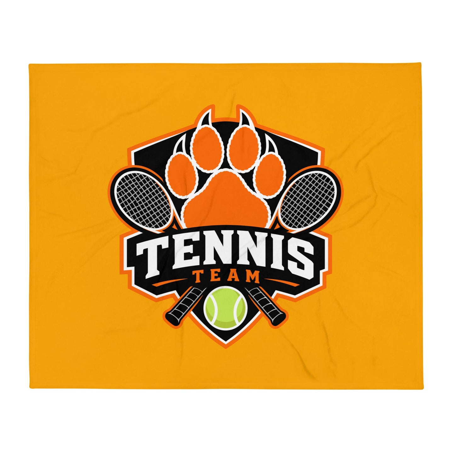 Throw Blanket | Rock Springs High School Tennis | Crest Logo