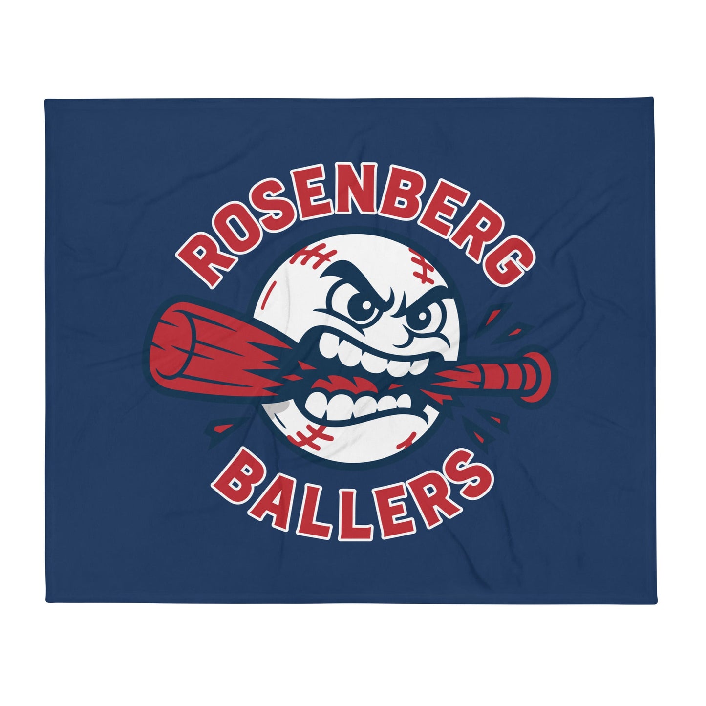 Throw Blanket | Rosenberg Ballers | Vanguard Logo
