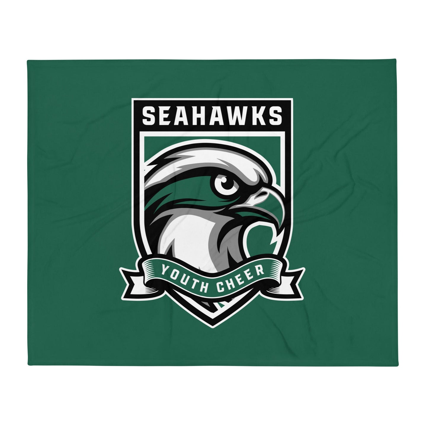 Throw Blanket | Seahawks Youth Cheer | Shield Logo