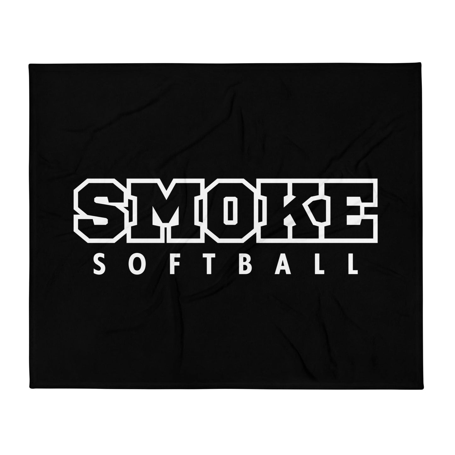 Throw Blanket | Smoke 14U Softball | Emblem Logo