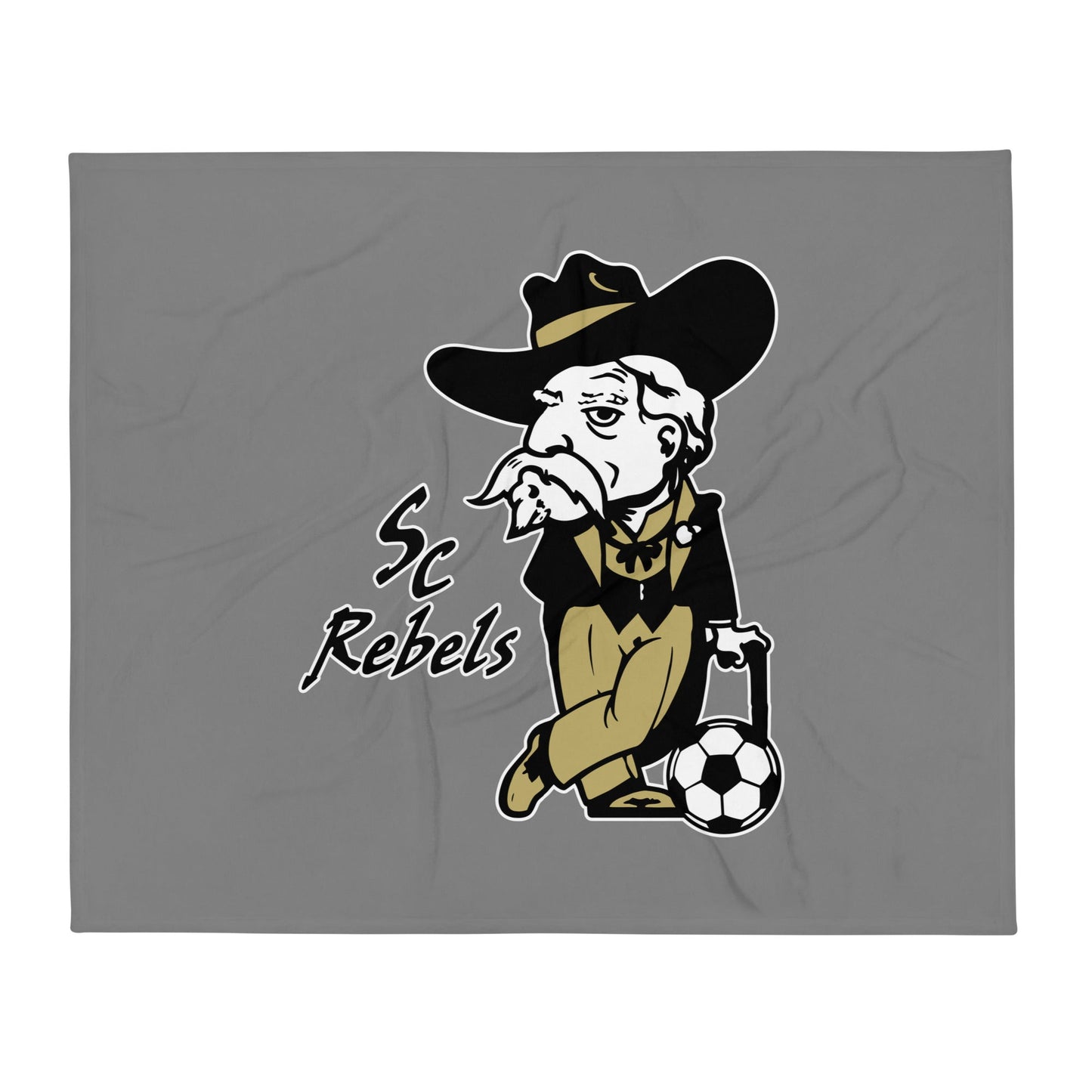 Throw Blanket | Stewart County Soccer | Mascot Logo