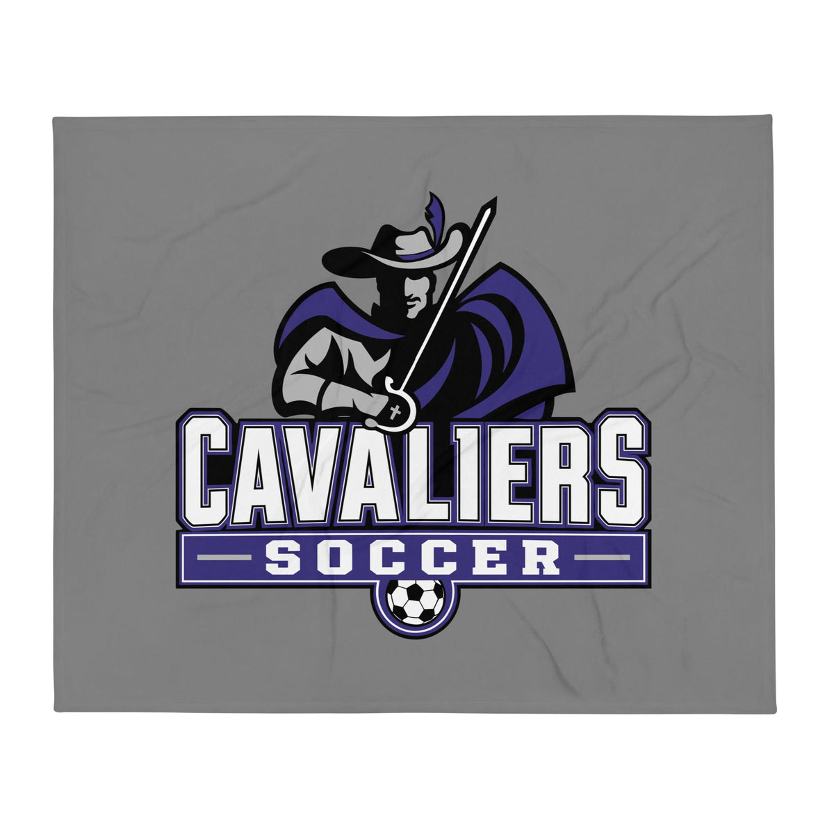 Throw Blanket | STM Soccer | Vanguard Logo