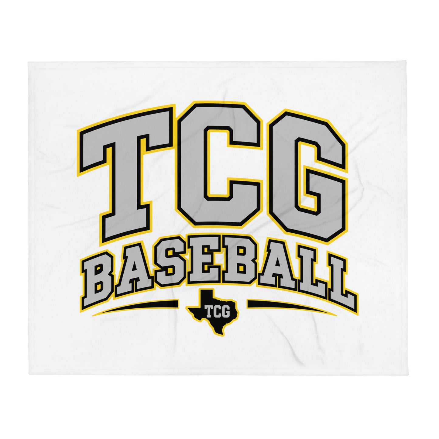 Throw Blanket | Tri-County Ghosts | TCG Crest Logo