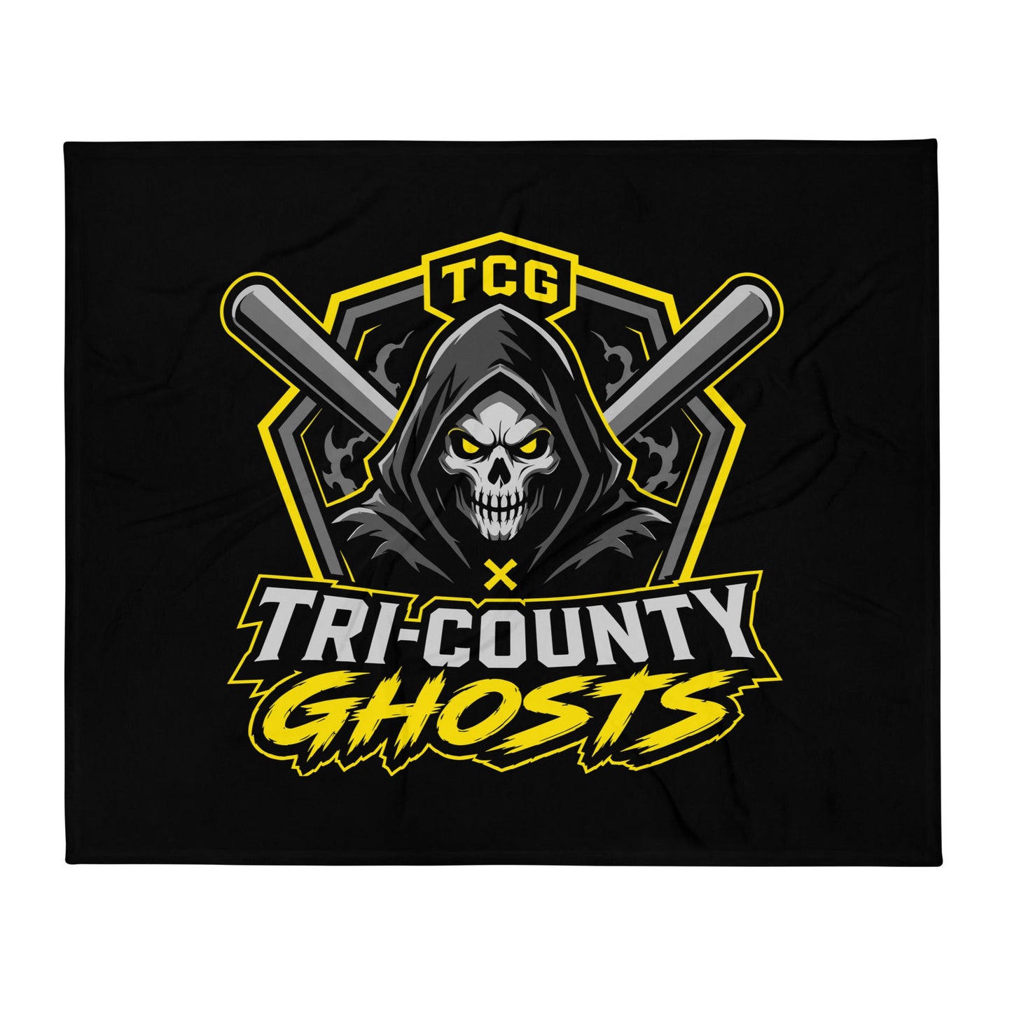 Throw Blanket | Tri-County Ghosts | Vanguard Ghosts Logo