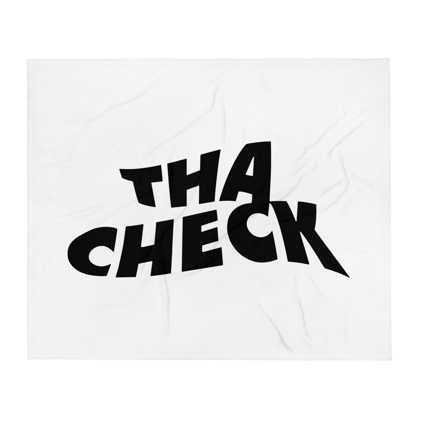 Throw Blanket | Uncheckable | Tha Check Logo