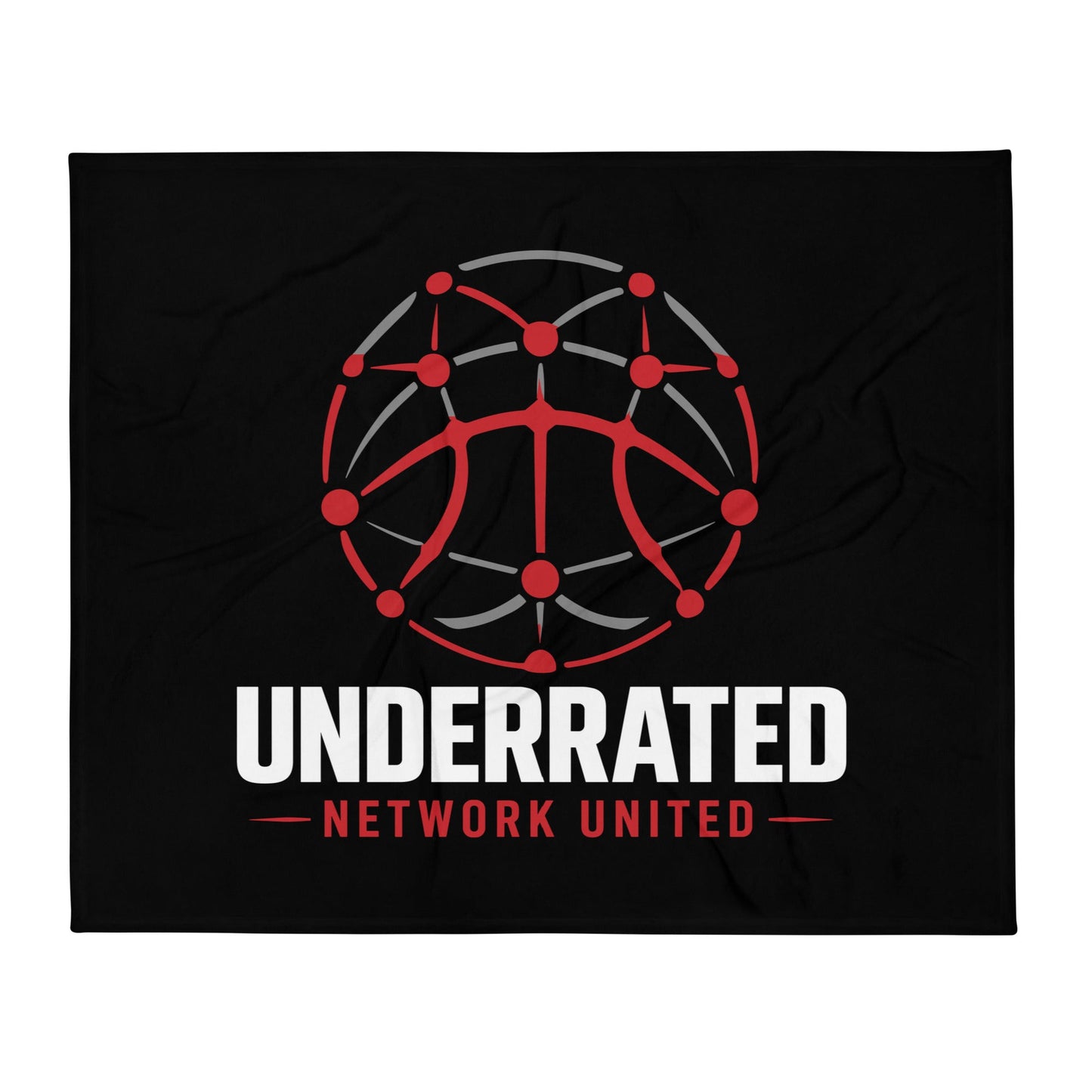 Throw Blanket | Underrated Network United – Team Store | Alt Logo