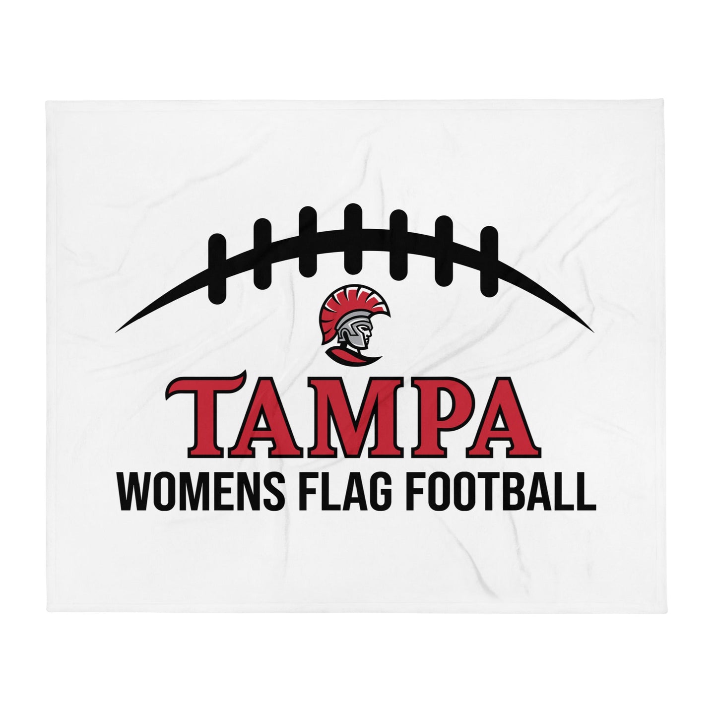 Throw Blanket | University of Tampa Women's Flag Football