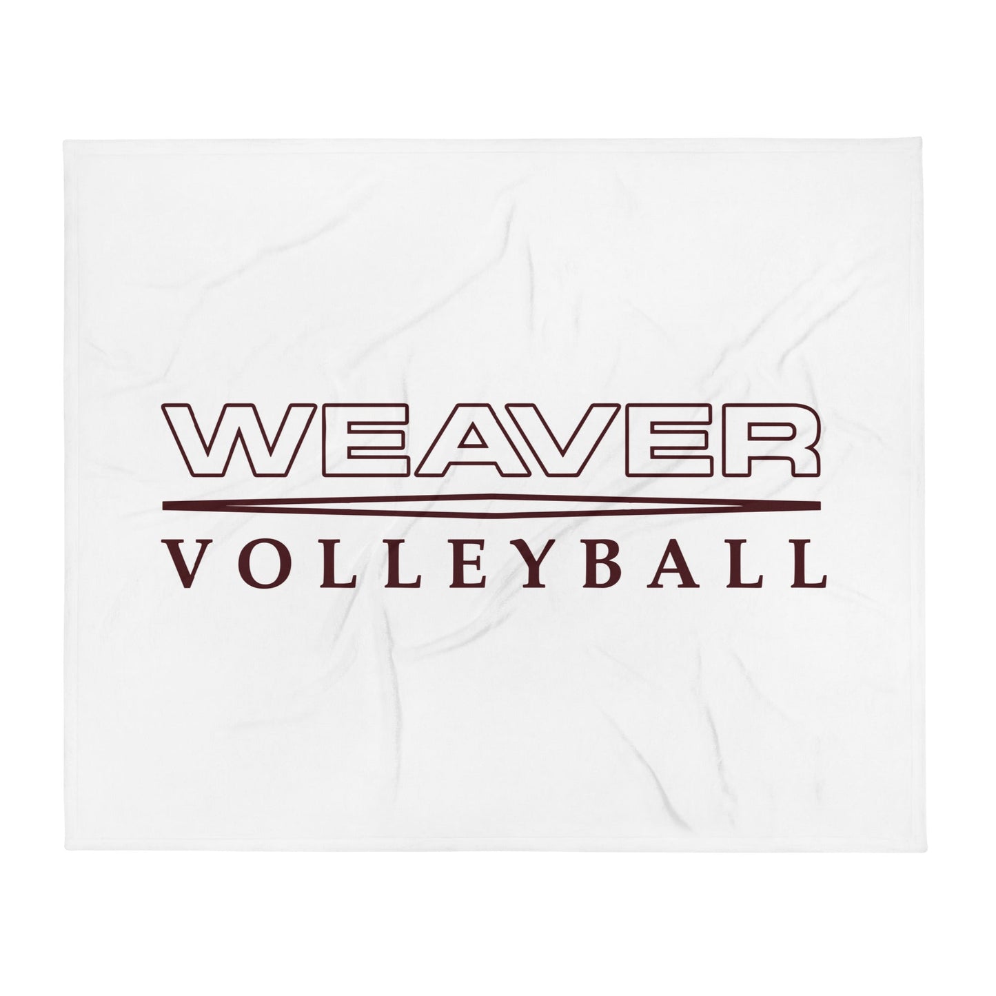 Throw Blanket | Weaver High School | Classic Court Mark Logo