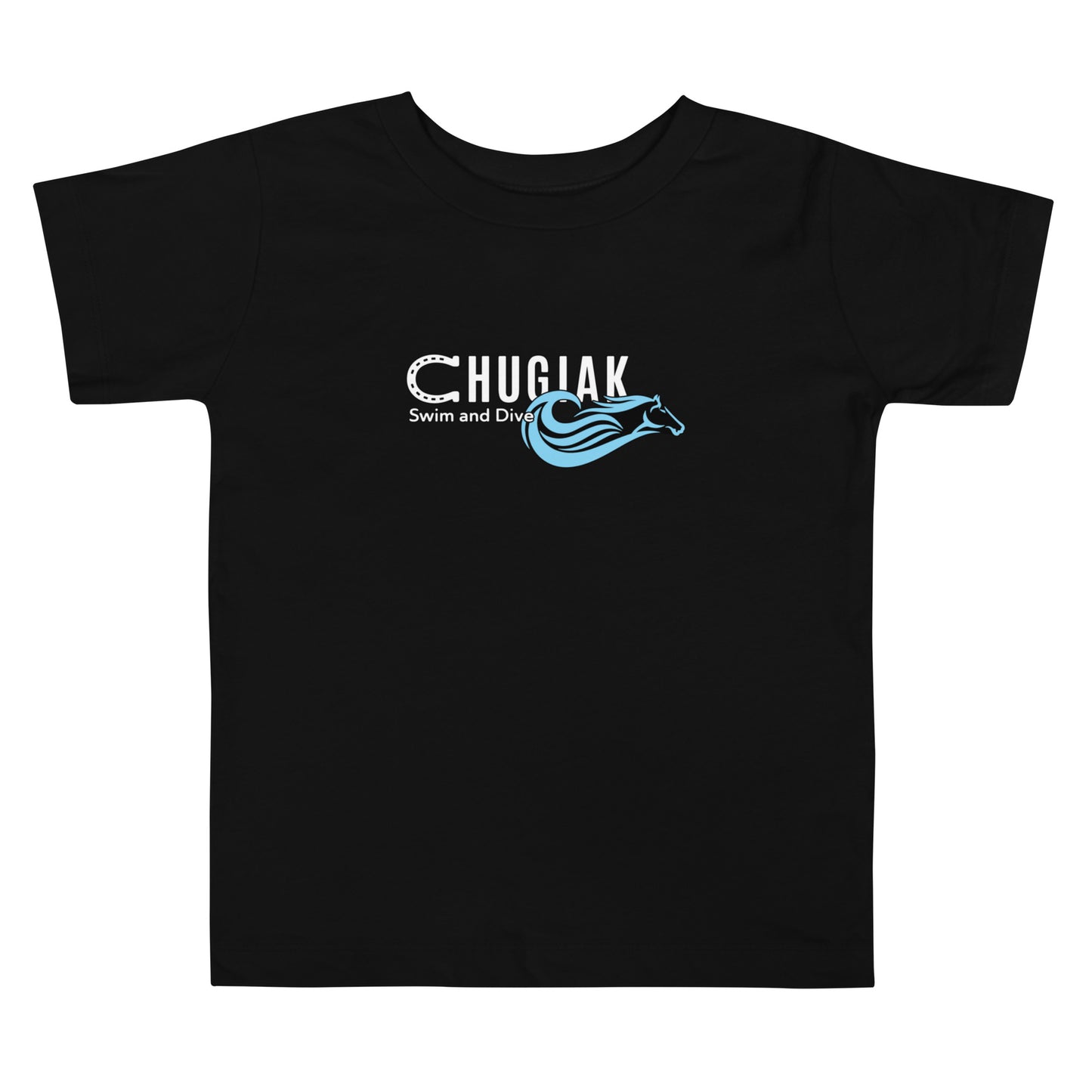Performance | Toddler T-Shirt | Chugiak Mustang Swim & Dive | Emblem Logo
