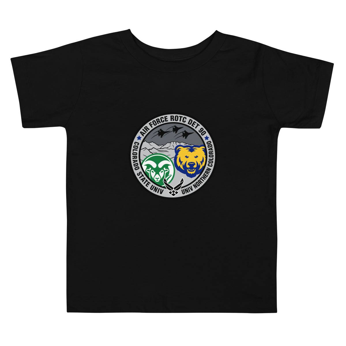 Performance | Toddler T-Shirt | Colorado State Detachment 90 | Badge Logo
