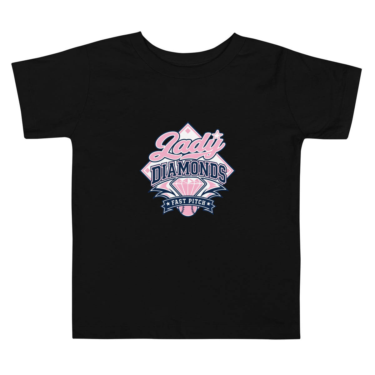 Performance | Toddler T-Shirt | Lady Diamonds | Emblem Logo