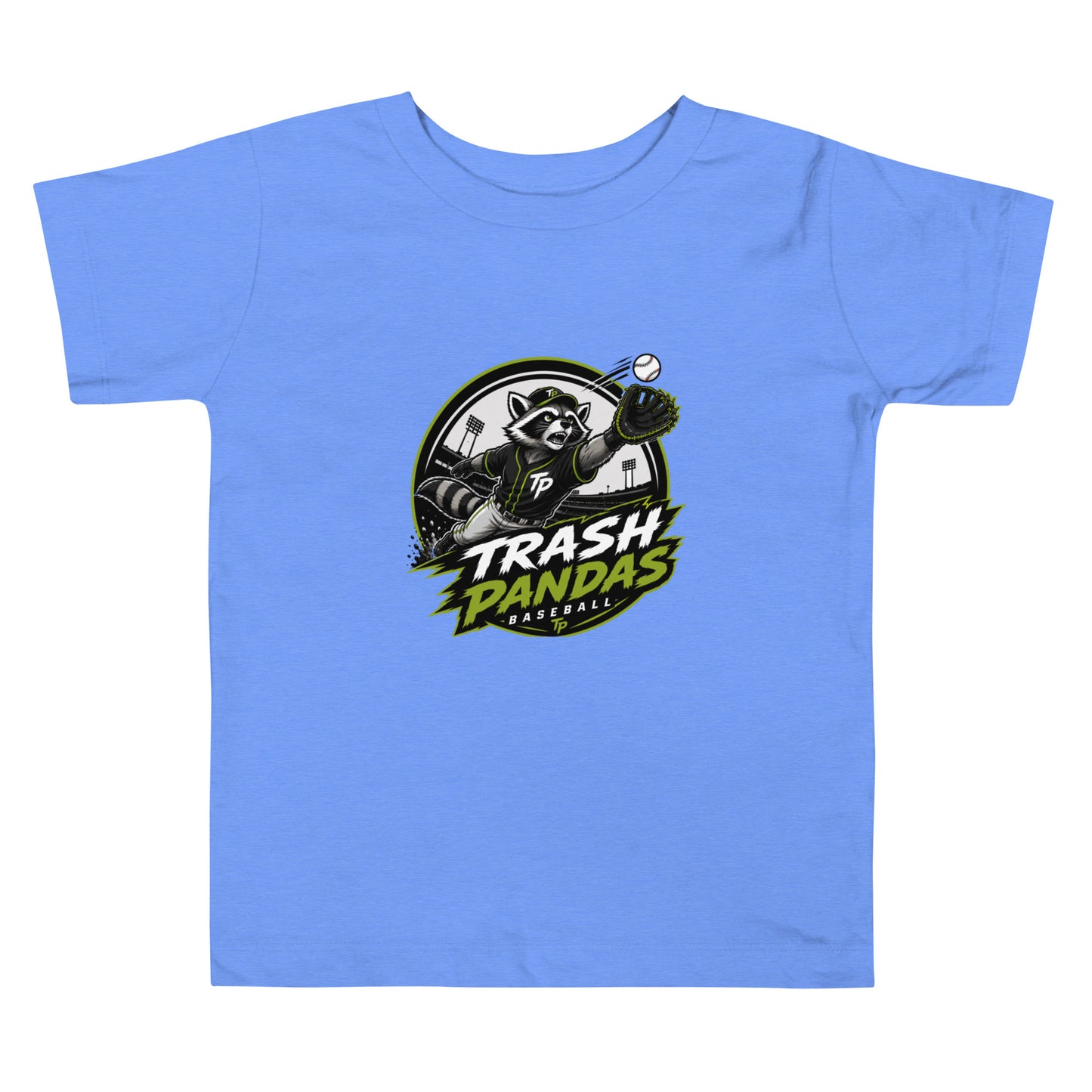Performance | Toddler T-Shirt | Trash Pandas Baseball Organization | Emblem Logo