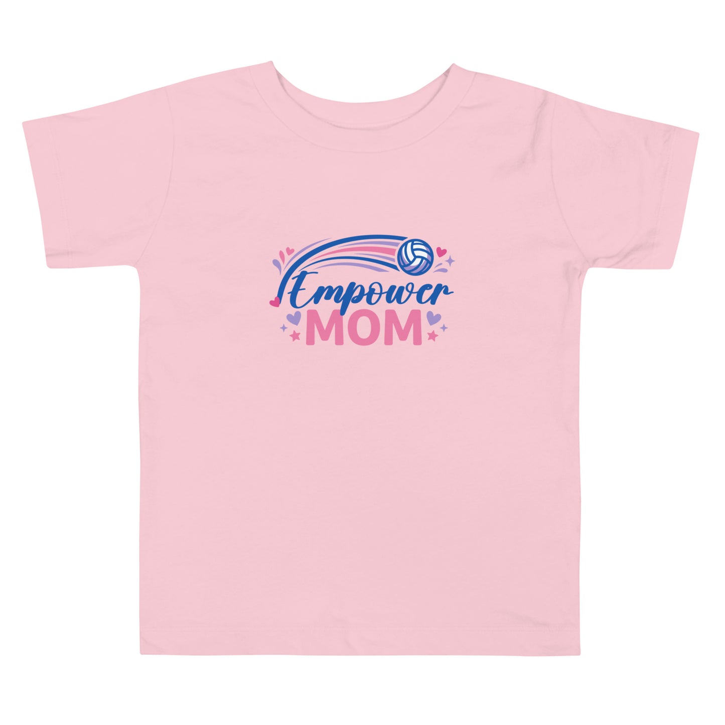 Performance | Toddler T-Shirt | Empower Volleyball Club | Mom Crest Logo