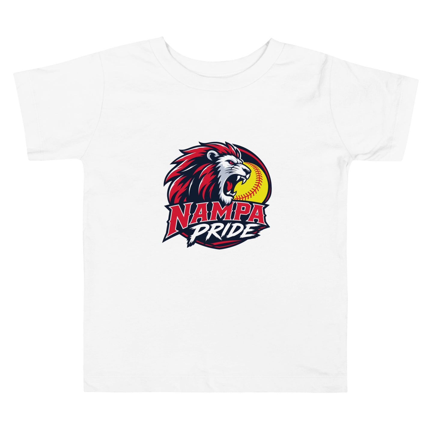 Performance | Toddler T-Shirt | Nampa Pride | Lion Crest Logo