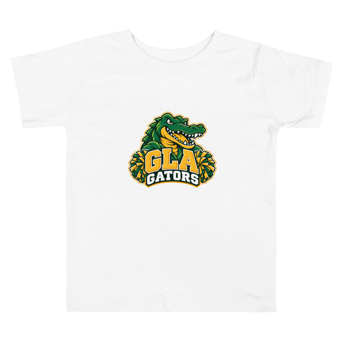 Performance | Toddler T-Shirt | GLA Gators Cheer Team | Apex Gators Elite Logo