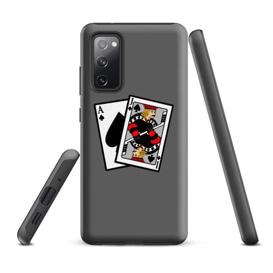 Tough Case for Samsung® | Blackjack’s Roller Hockey | Royal Spade Crest Logo