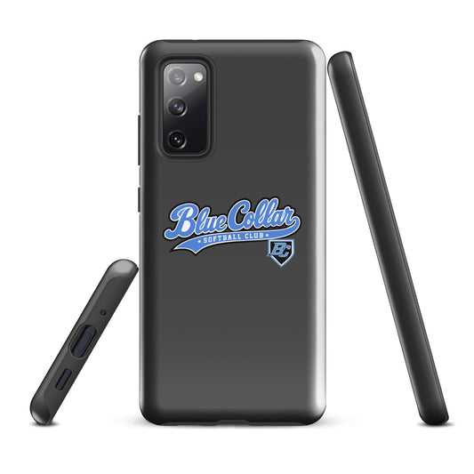 Tough Case for Samsung® | Blue Collar Softball 2034 | Ironclad Logo
