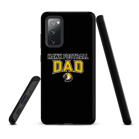 Tough Case for Samsung® | Cardinal Ohara Hawks | Football Dad Logo