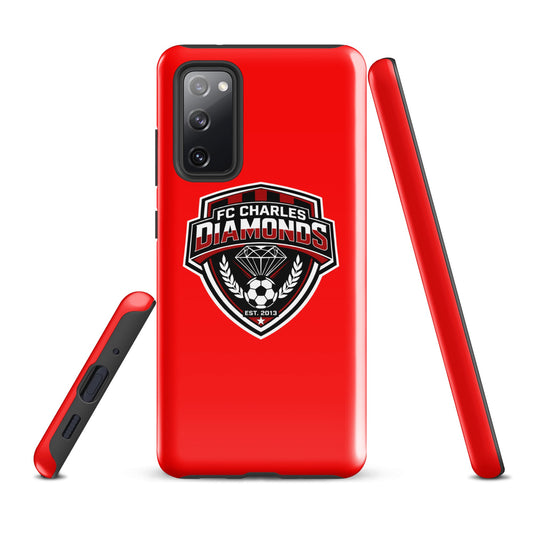 Tough Case for Samsung® | FC Charles: Diamonds | Emblem Logo
