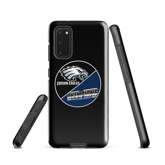 Tough Case for Samsung® | Edison Eagles/CWA Wrestling | Badge Logo