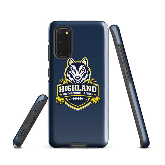 Tough Case for Samsung® | Highland youth football and cheer | Emblem Logo