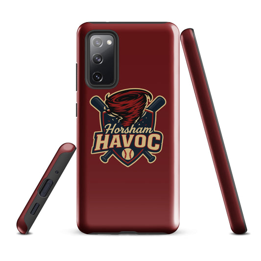 Tough Case for Samsung® | Horsham Travel Baseball | Havoc Logo
