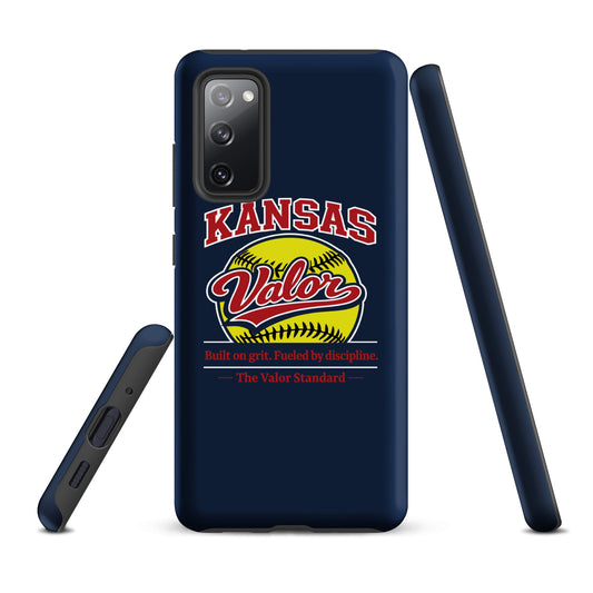 Tough Case for Samsung® | Kansas Valor Fan Gear | The Standard Logo