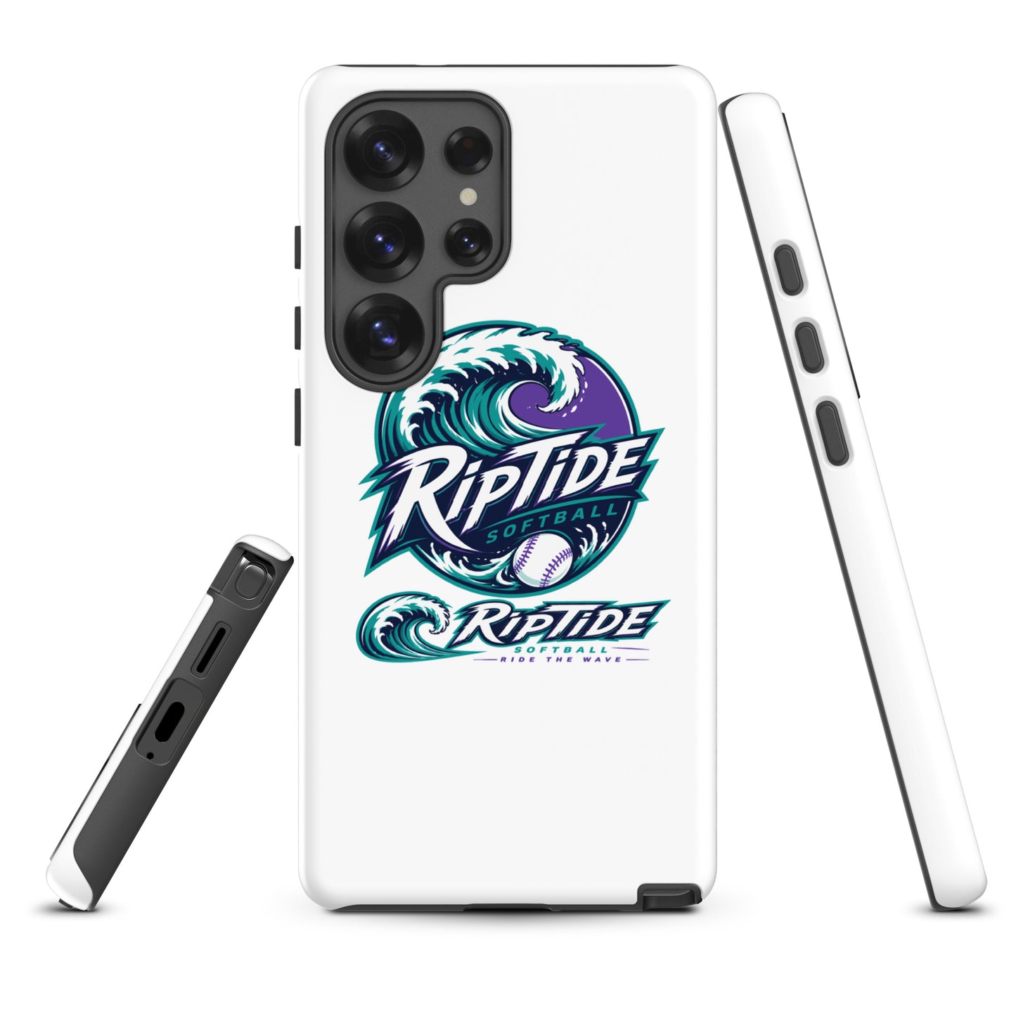 Tough Case for Samsung® | RipTide Softball | Crest Logo