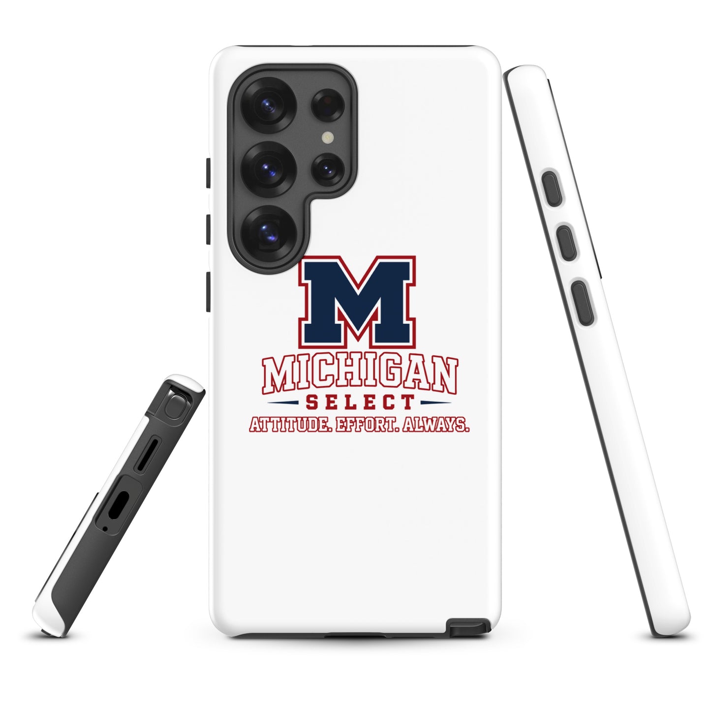 Tough Case for Samsung® | Michigan Select Baseball | Crest Logo