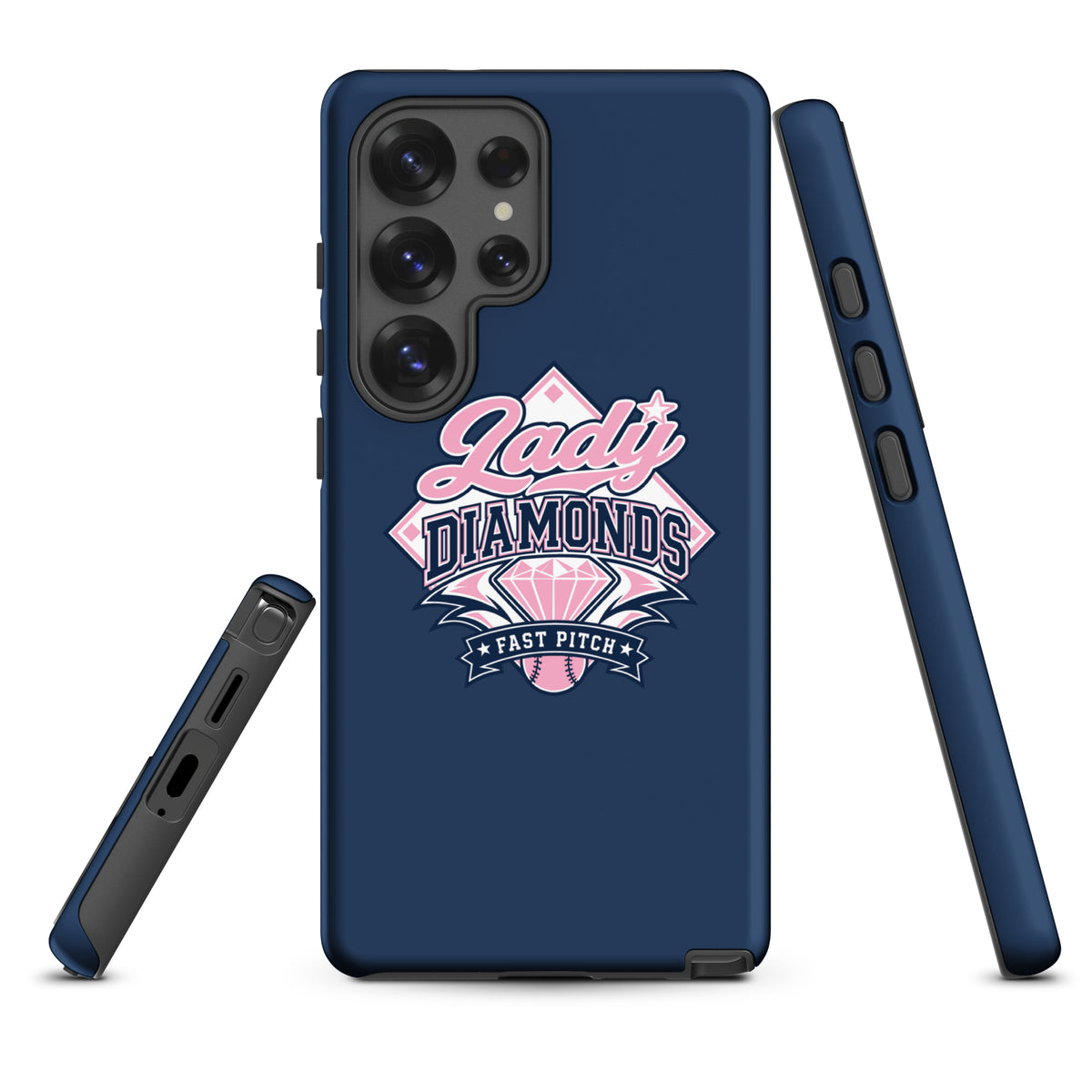 Tough Case for Samsung® | Lady Diamonds | Emblem Logo