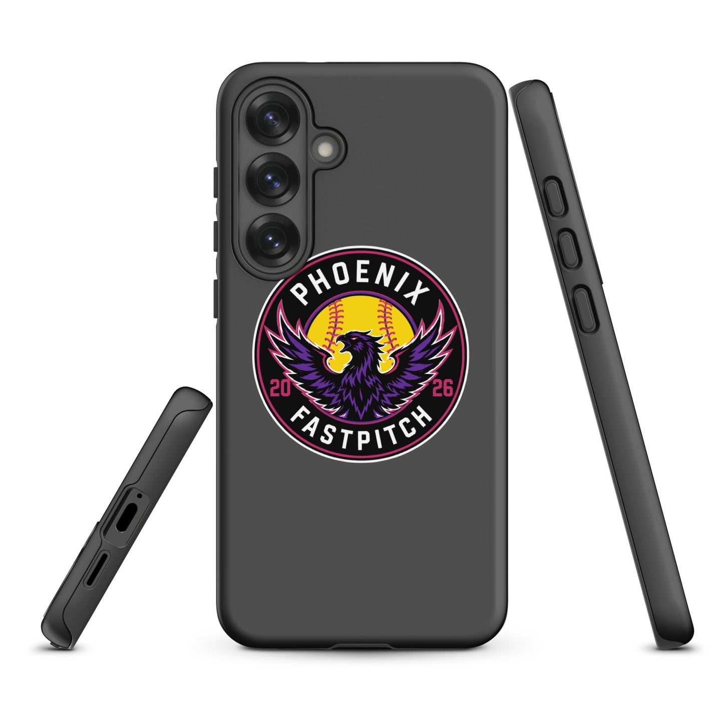 Tough Case for Samsung® | Phoenix Fastpitch | Badge Logo