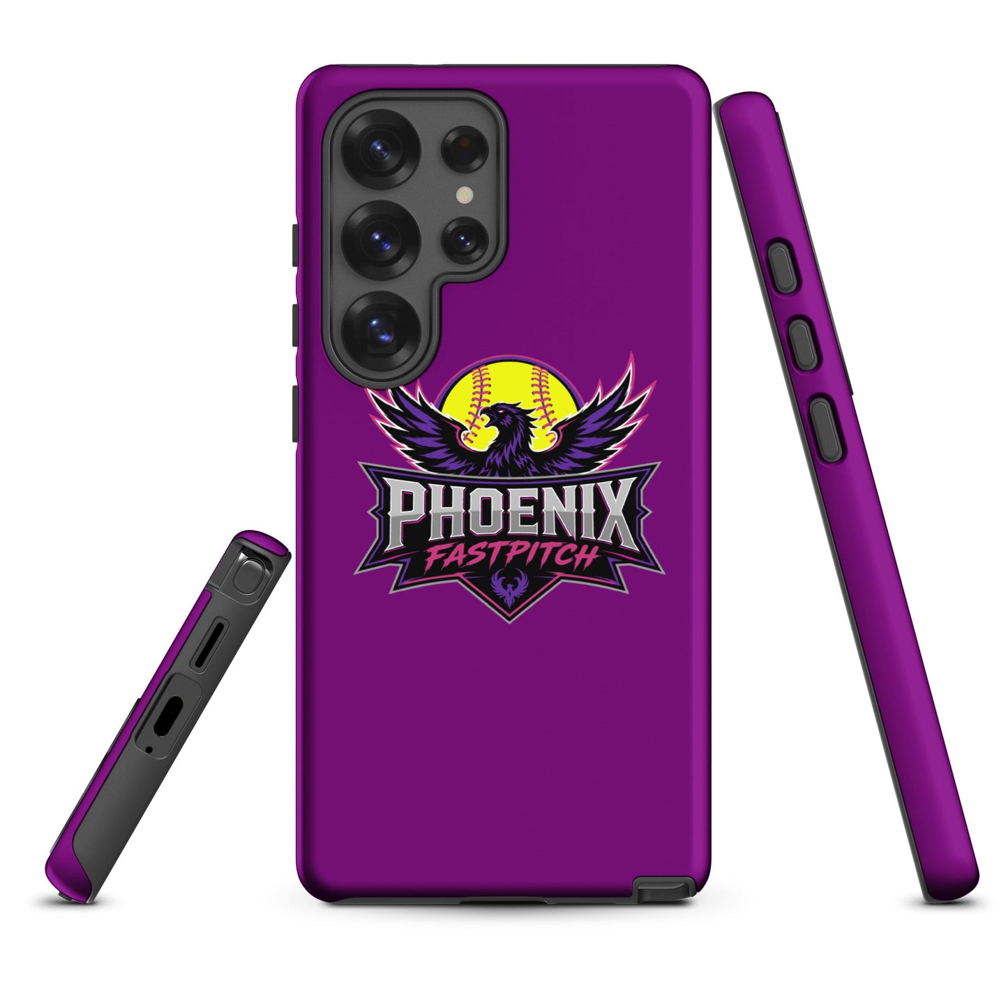 Tough Case for Samsung® | Phoenix Fastpitch | Emblem Logo
