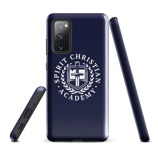 Tough Case for Samsung® | Spirit Christian Academy | White Script Logo