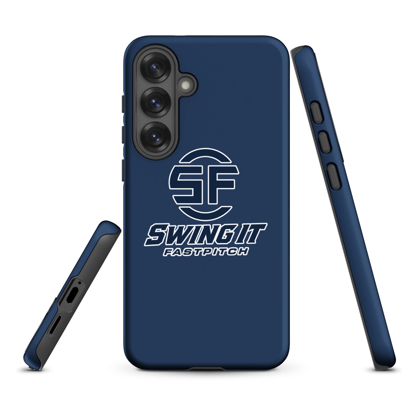 Tough Case for Samsung® | Swing It Fastpitch | Crest Logo
