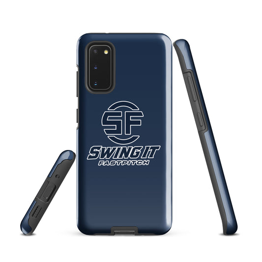 Tough Case for Samsung® | Swing It Fastpitch | Crest Logo
