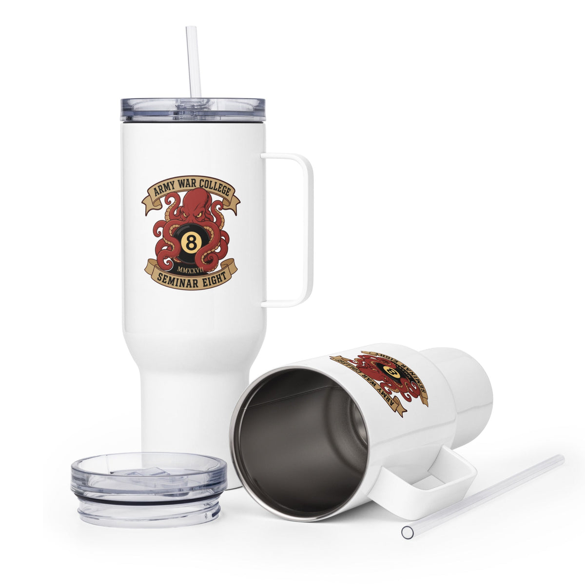 Travel Mug | Army War College (Seminar 8) | Crest Logo