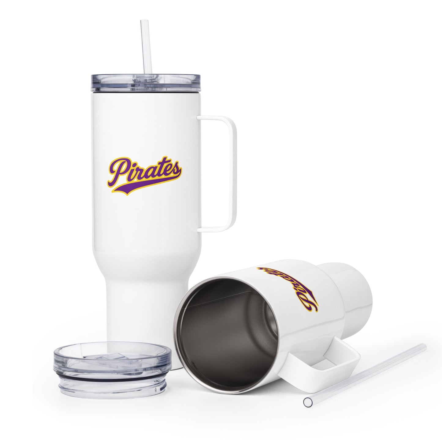 Travel Mug | Carolina Pirates | Script Logo