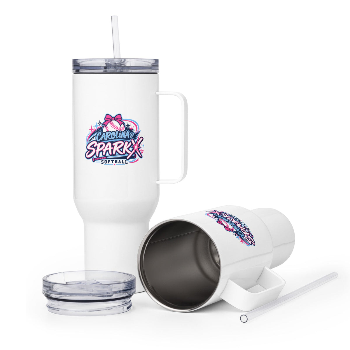 Travel Mug | Carolina Sparkx | Crest Logo