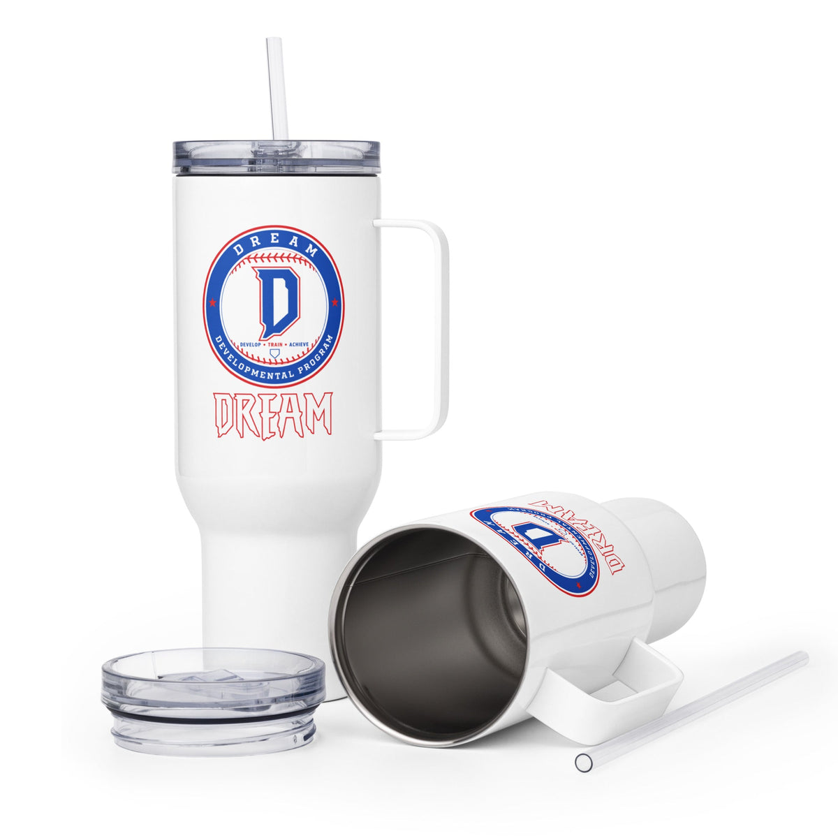 Travel Mug | Dream Developmental Program | Valor Logo