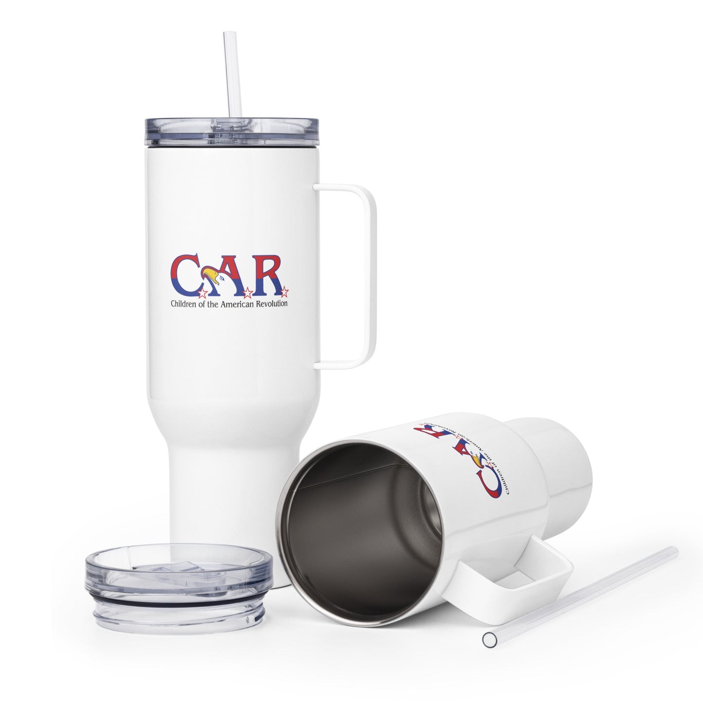 Travel Mug | Georgia State Society Children of the American Revolution | Mark Logo