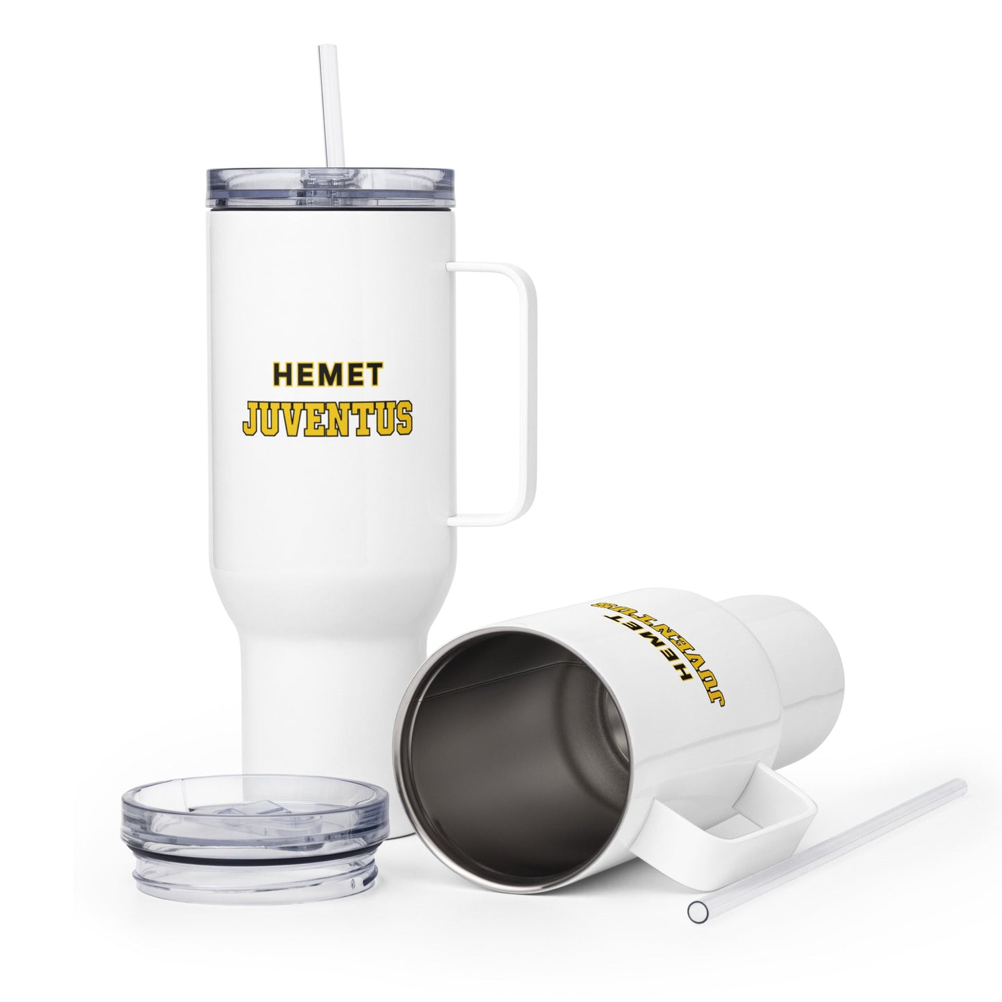 Travel Mug | Hemet Juventus | Modern Script Logo