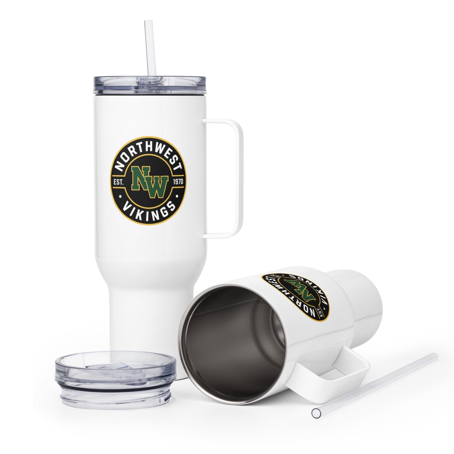 Travel Mug | Northwest High School | Badge Logo