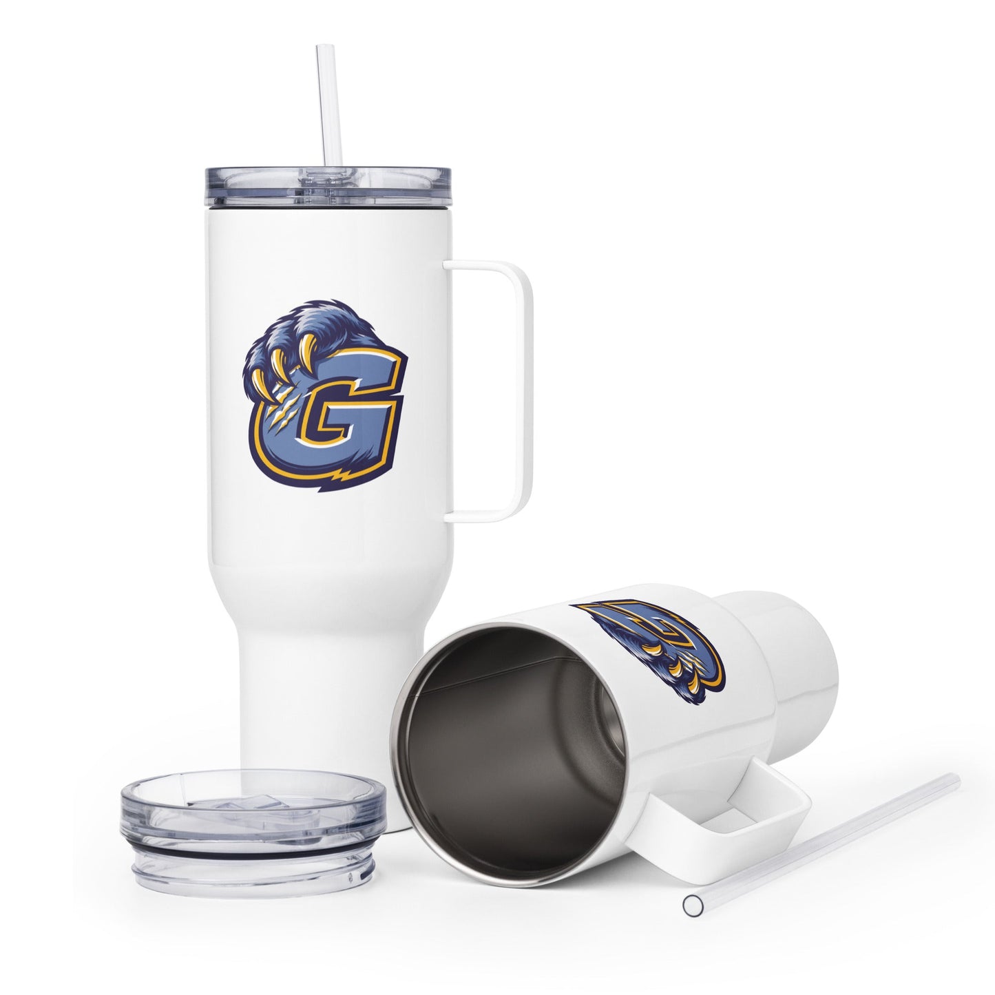 Travel Mug | Rutherford County Grizzlies Football | G Logo