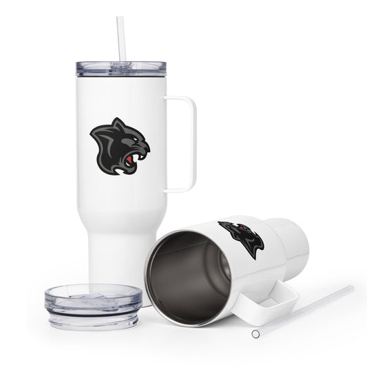 Travel Mug | Samuel Fels Football | Panther Mark Logo