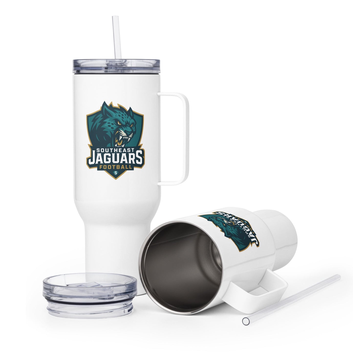 Travel Mug | Southeast Jaguars | Shield Logo