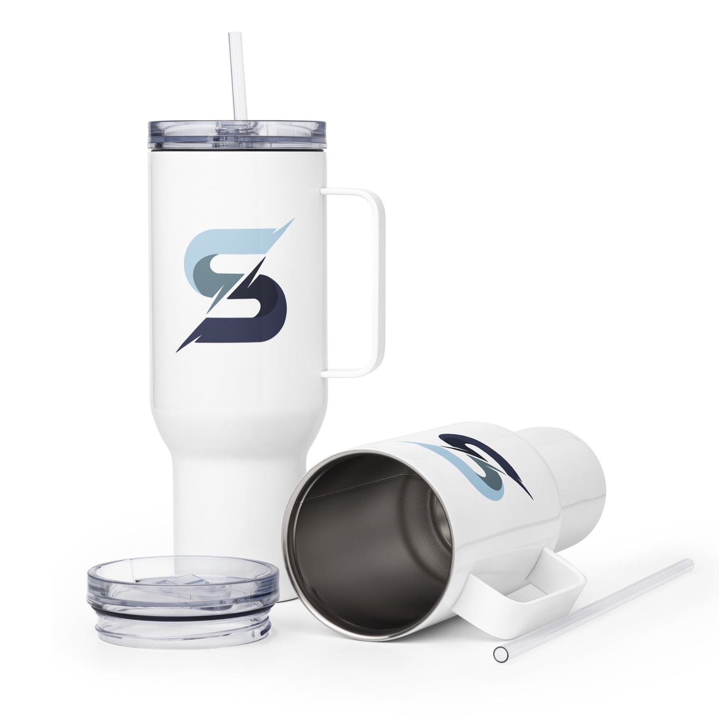 Travel Mug | Superior Track and Field Club | S Logo